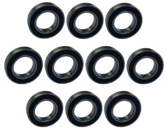 68012RS aka 618012RS Pack of 5 Thin Section Bearings 6801 2RS aka 61801 2RS