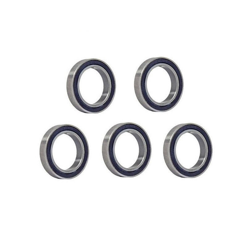 68012RS aka 618012RS Pack of 5 Thin Section Bearings 6801 2RS aka 61801 2RS