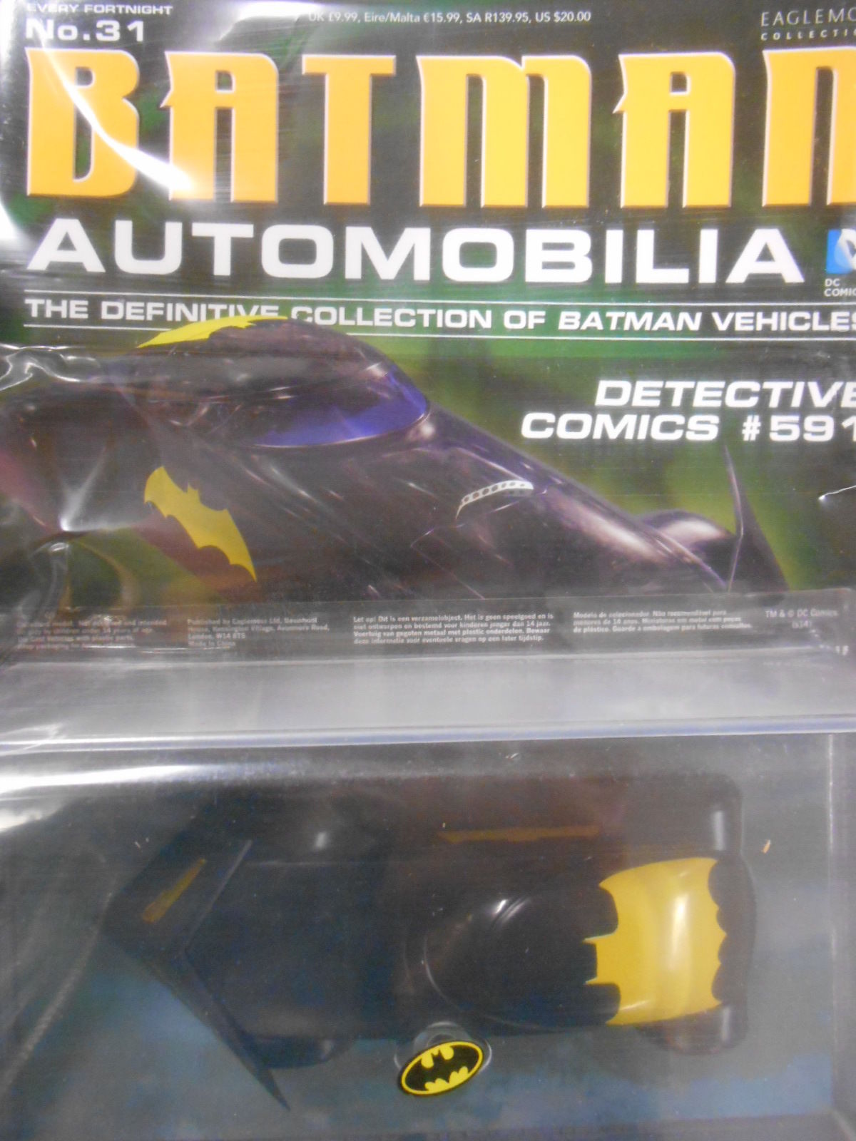 eaglemoss Batman automobilia collection #32 /"l.o.t.d.k #64/"