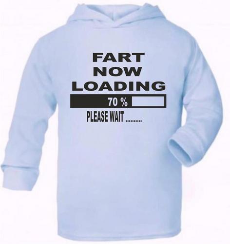 Pedo ahora carga Caca Funny Lindo Regalo Bebé Recién Nacido Regalo Extrasuave Baby Hoo